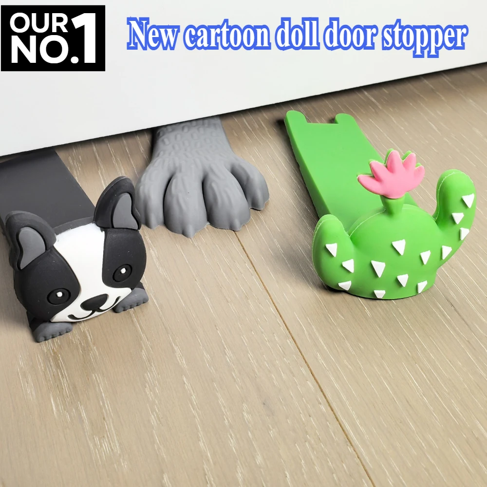 Tope de puerta, manija de puerta, deflector, bloques de amortiguador reutilizables, accesorios para el hogar, bloque de soporte, tope de suelo
