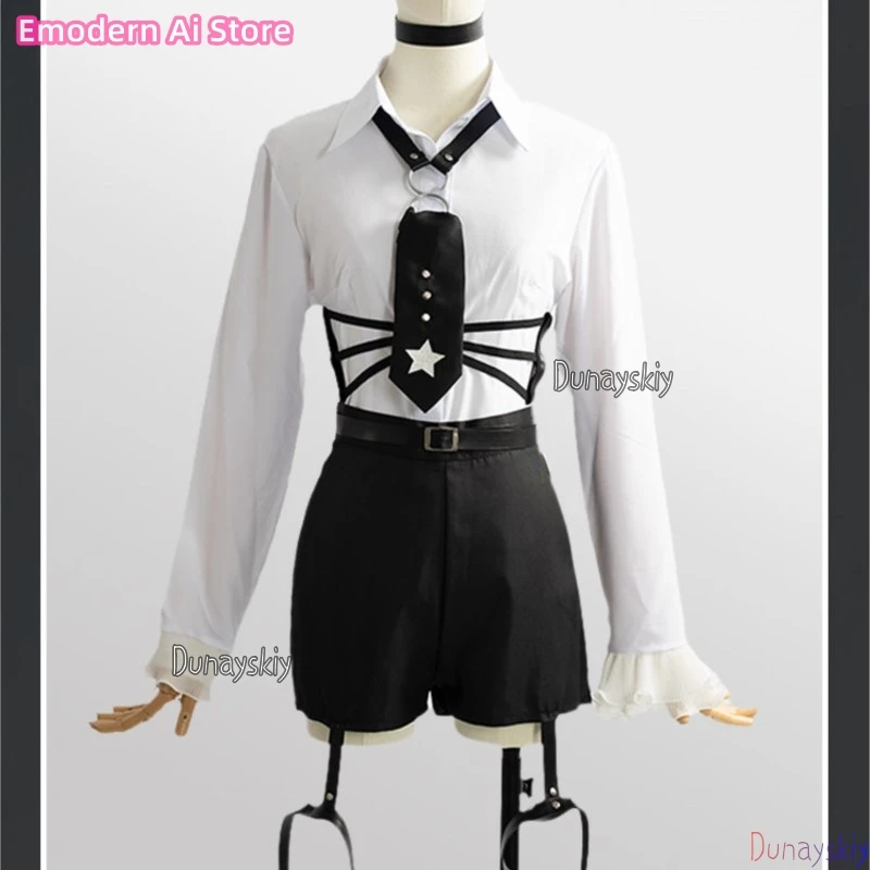 

Nijisanji Vt Kanzaki Haruka Cosplay Game Costume Collection 3 Single Piece Long Sve Ladylike Sle Hand Waable Jirai Kei Halloween