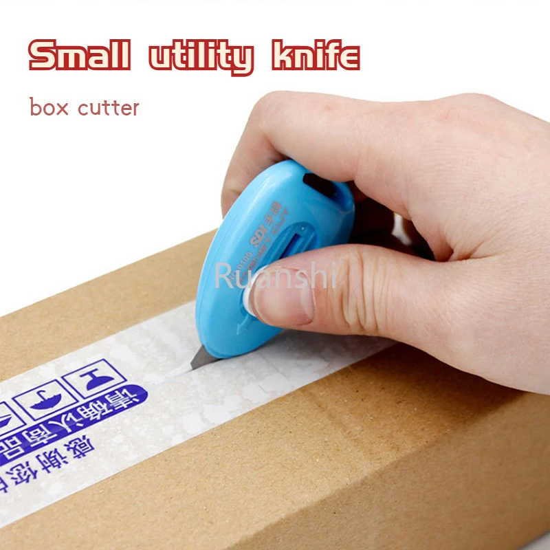 SDI Mini Utility Knife pen knife Magnetic Light Portable Hand Cutting Express Unpacking kawaii box cutter 0109C