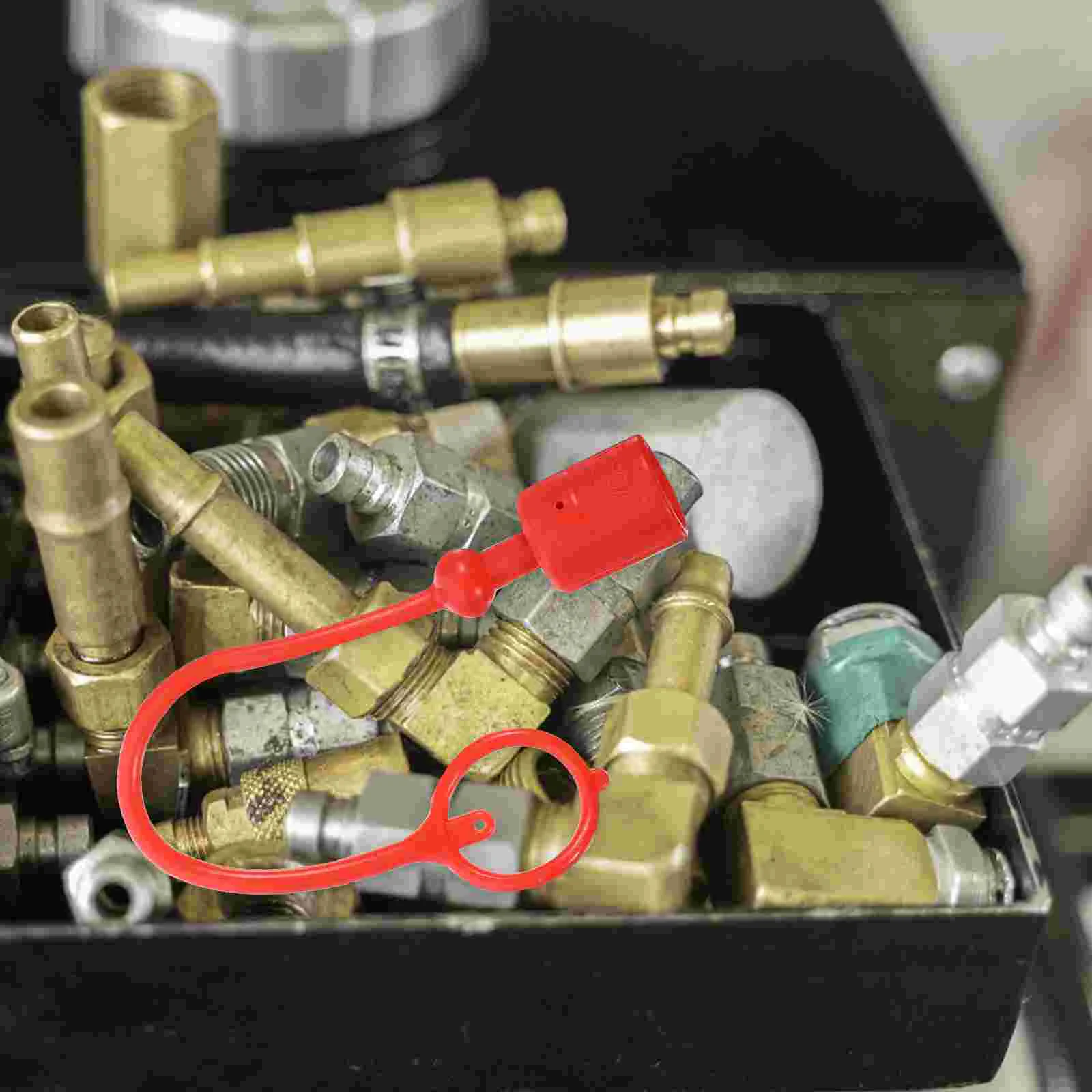 4 set di tappi protettivi per connettori rapidi, accoppiamento idraulico, coperture per accoppiatori, connettori in plastica