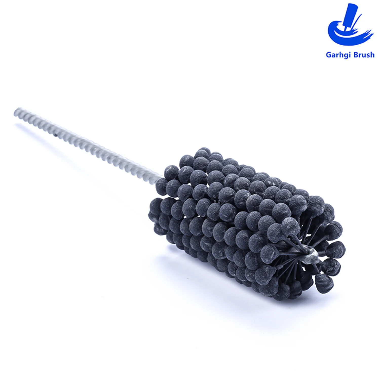 320Grit Cylinder Hone Ball Brush Tool Silicon Carbide Metal Engine Valve Guides Deburring Carbon Removal Crosshatching Polishing