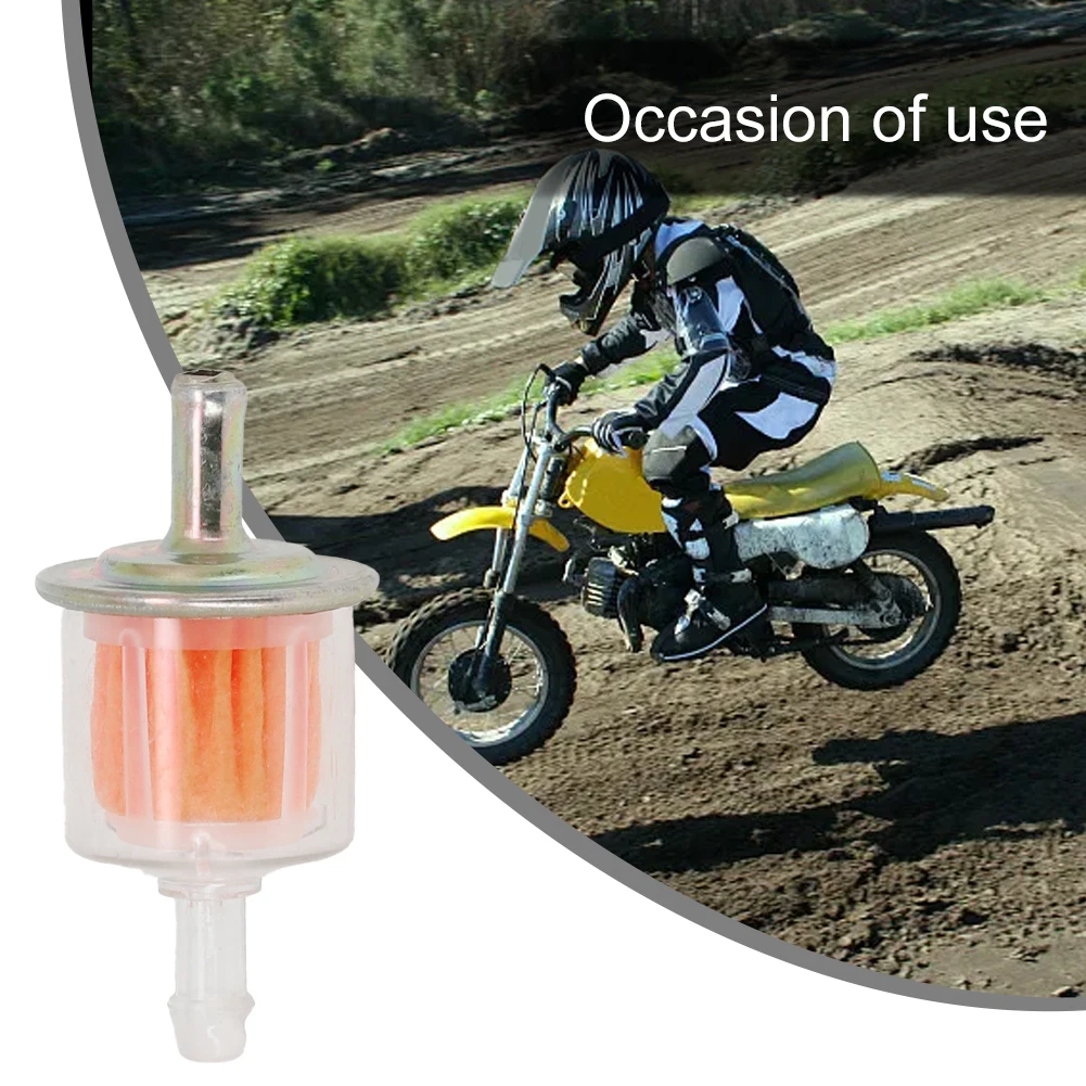 오토바이 필터 연료 필터 자동차 커넥터, 휘발유, 자전거 연료 라인, 가스 인라인 오토바이 트랙터 트럭, 1 PC