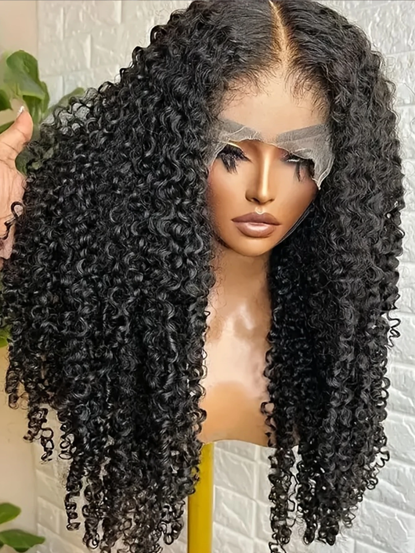 Molhado e ondulado 13x4 peruca dianteira do laço cabelo humano encaracolado peruca 100% cabelo humano virgem pré arrancado perucas para mulher com linha fina natural