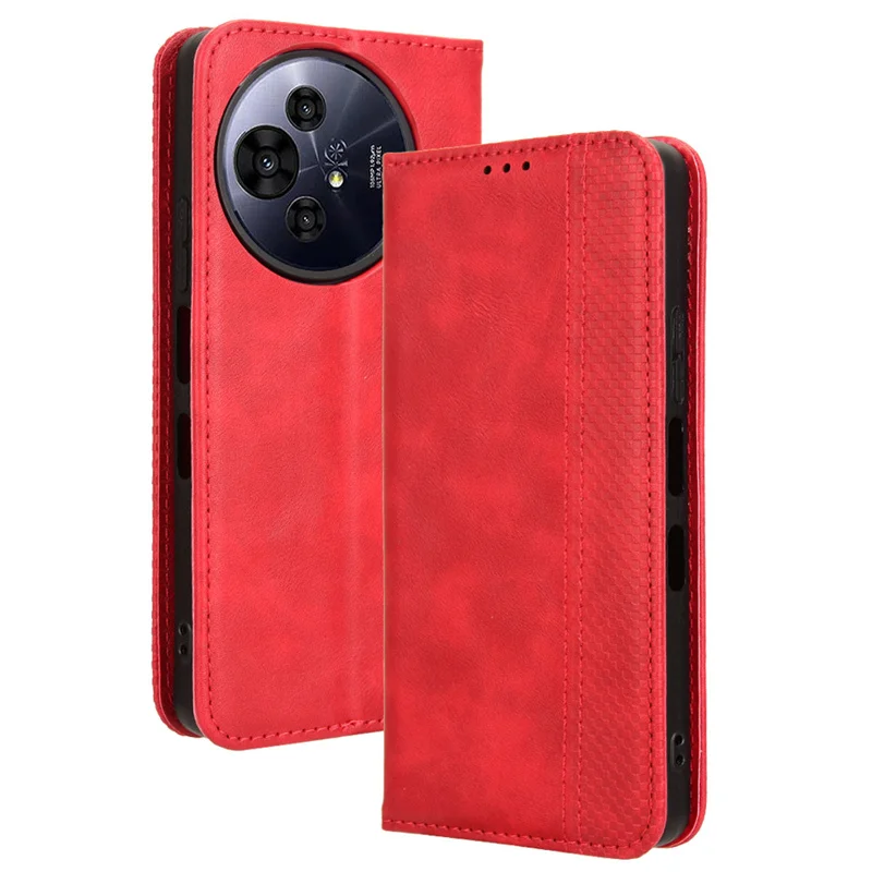 Coque de téléphone en cuir PU avec rabat magnétique, étui portefeuille pour TCL 50, Ncountpaper 5G Pro