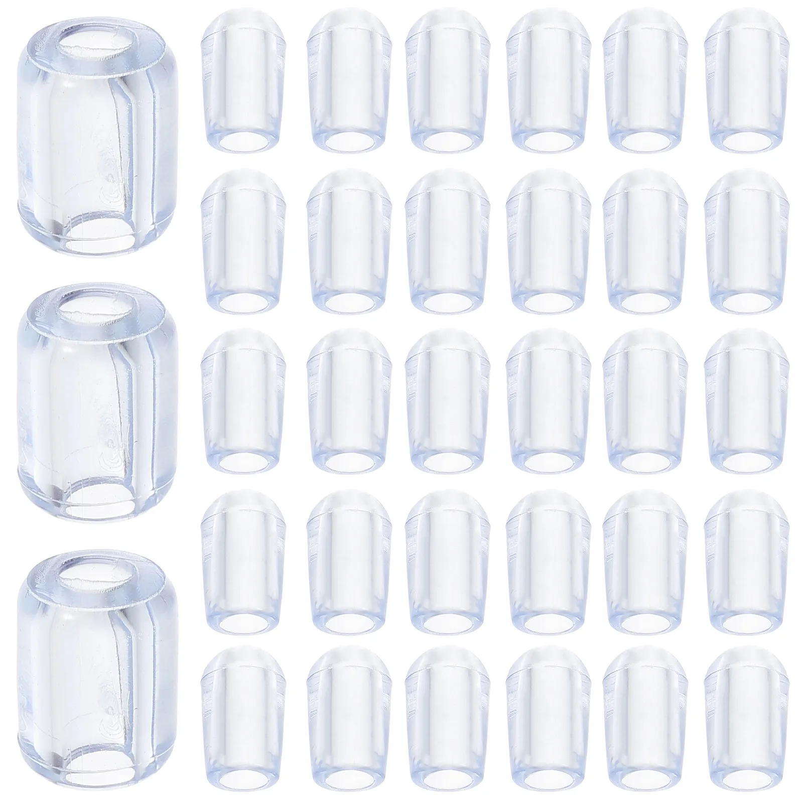 

80 шт. Прозрачные пластиковые ножки-протекторы для решетки кухонной мойки, универсальные, невидимые, для подставки для посудомоечной машины