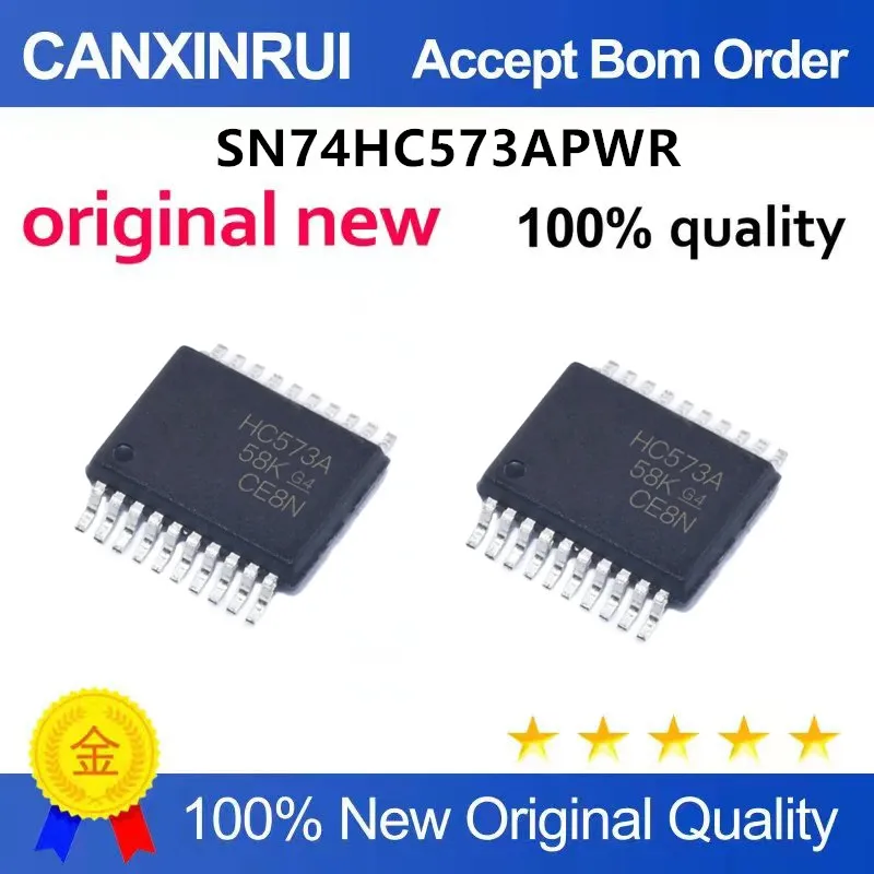 

Original New 100% quality SN74HC573APWR HC573A TSSOP20 Integrated circuit IC chip