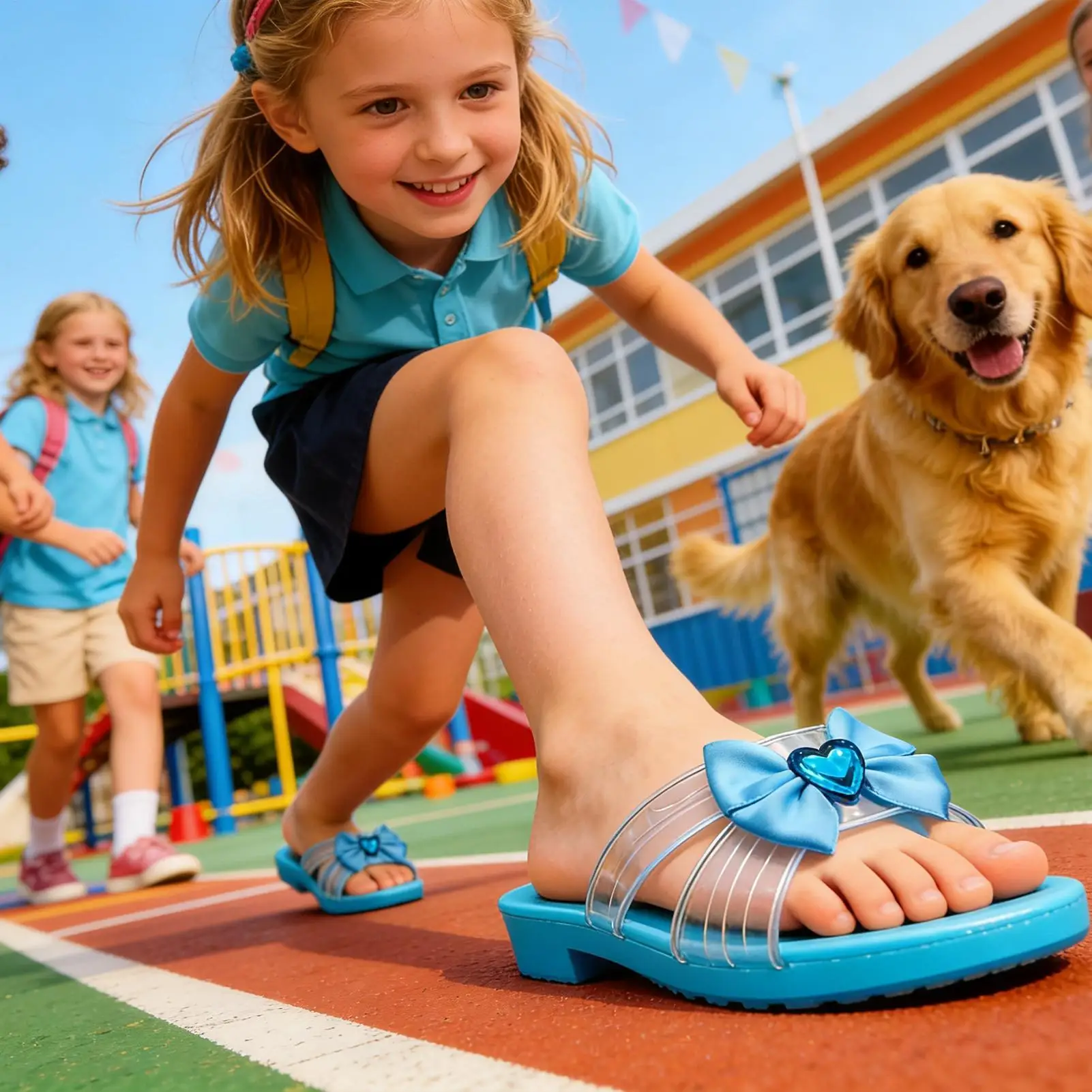 أحذية الأميرة لعب الأدوار أحذية كريستالية كوسبلاي بكعب عالٍ دعامة لأداء المسرح والمدرسة زي الأحداث تحت عنوان #2