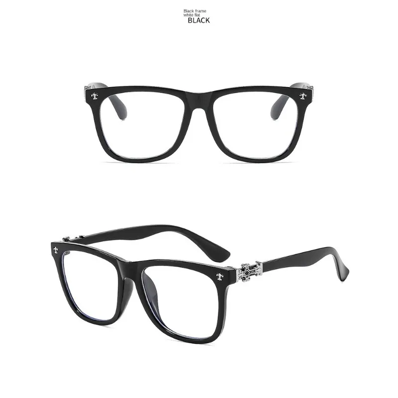 Fashion Glasses Frame Women Anti Blue Light Men Square Eyeglasses Vintage Prescription Eyewear image 6