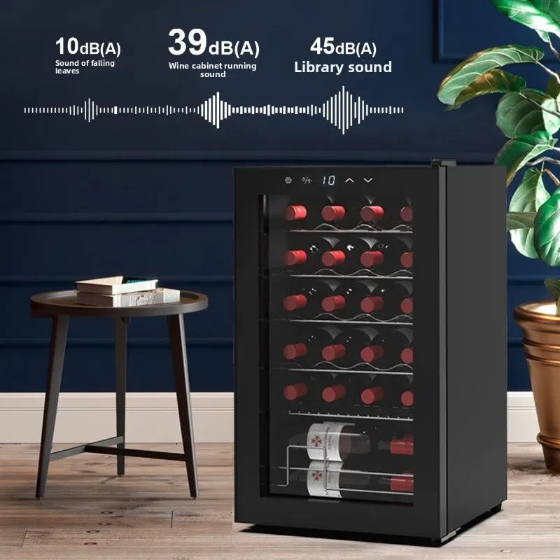 Constant temperature and humidity wine cabinet, household compressor wine cabinet
