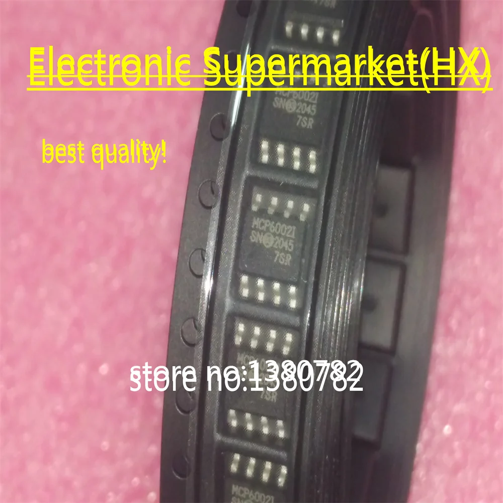 

Free Shipping 100pcs/lots MCP6002-I/SN MCP6002 SOP-8 IC In stock!