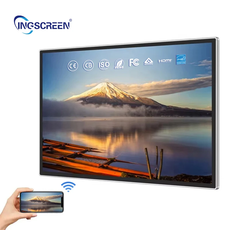 

Ingscreen Прямая продажа Интерактивное настенное оборудование с цифровым дисплеем Высокое разрешение Крытый настенный цифровой вывесок