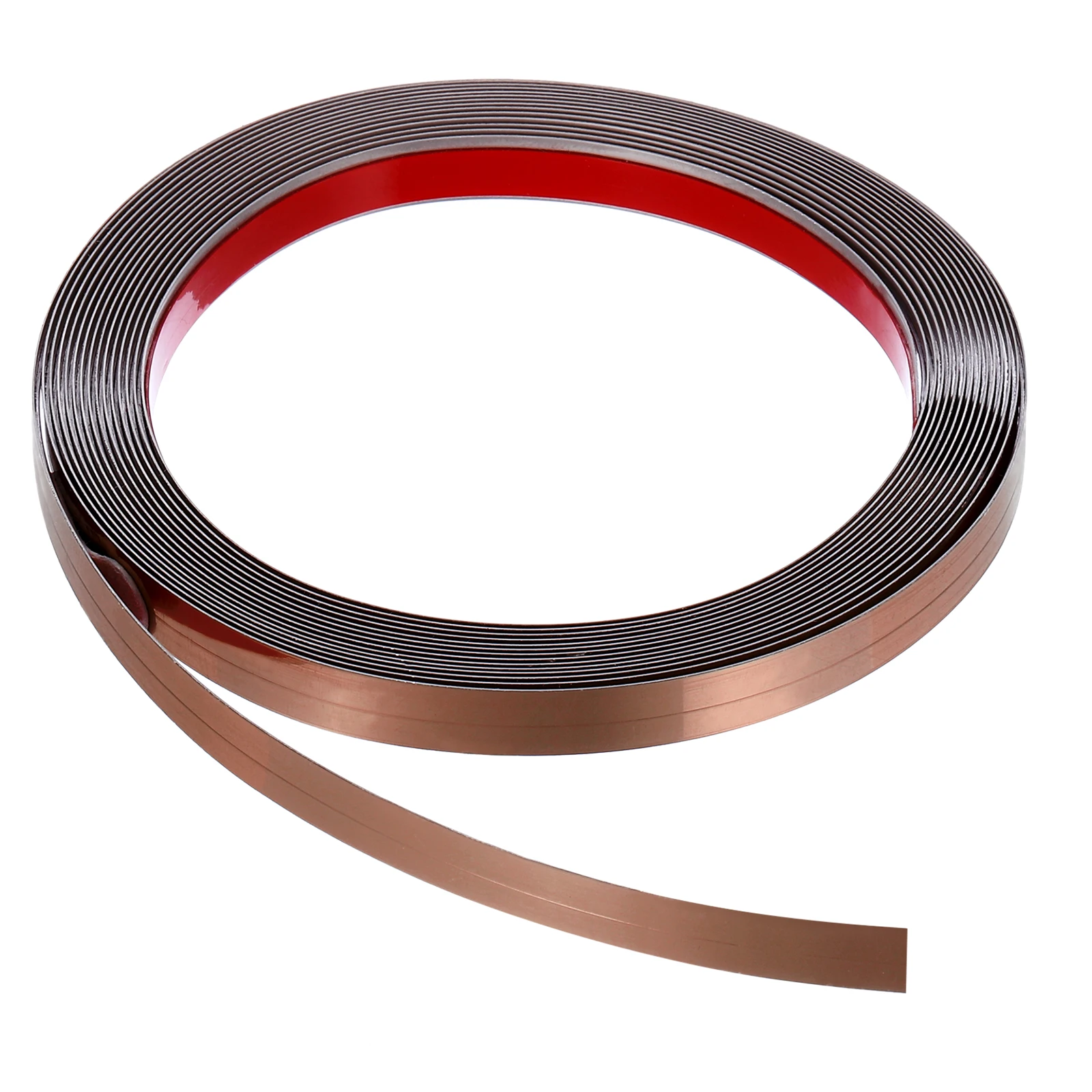 Uxcell 5M Self-Adhesive Wall Trim Moulding Peel and Stick Molding Trim Floor Edge Moulding for Wall Home Corner Decoration