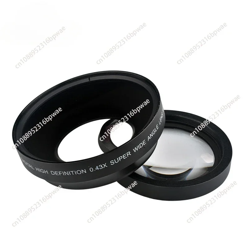 62mm/67mm/72mm 0.45X AF HD Super Wide Angle Lens Extension W/ Ditachable Micro Lens for Extreme Close-Up Shots