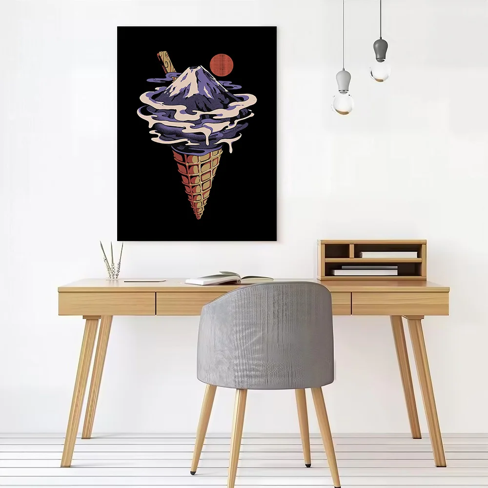 Fuji Flavor Canvas Wall Art Poster Personalized Photo Printing Perfect Gift for Home Decor Room Decorating Interior Wand Deko