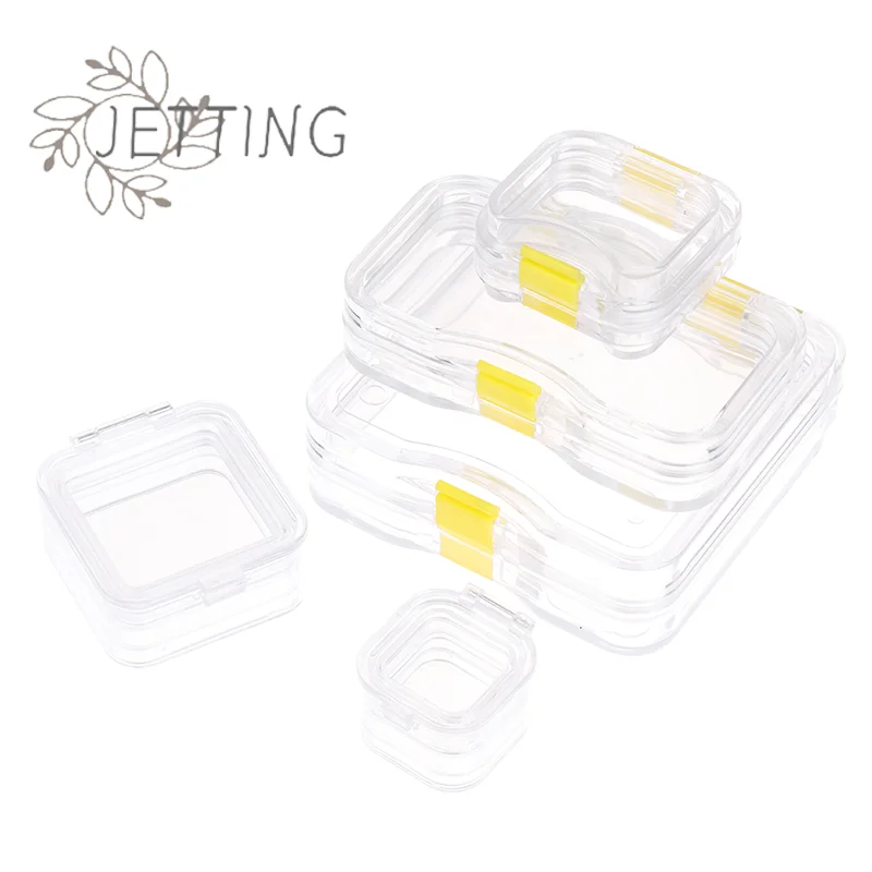 

Горячая 1 шт. пластиковая коробка для стоматологической лаборатории с пленкой, футляр для стоматолога с ложным зубом, коробка для хранения мембран, контейнер для зубных протезов, чехол