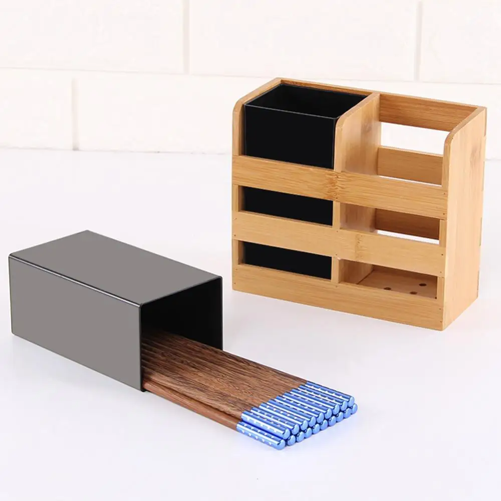 Spoon Chopsticks Fork Storage Box Chopstick Storage Holder Tableware Storage Holder Box Kitchen Utensil Organizer Large Capacity