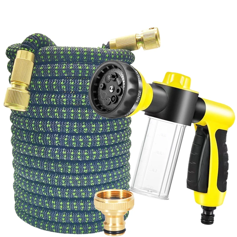 

Flexible Telescopic Garden Magic Hose, High-Pressure Foam Car Washing Water Gun, Gardening Watering Hose, Gardening Supplies