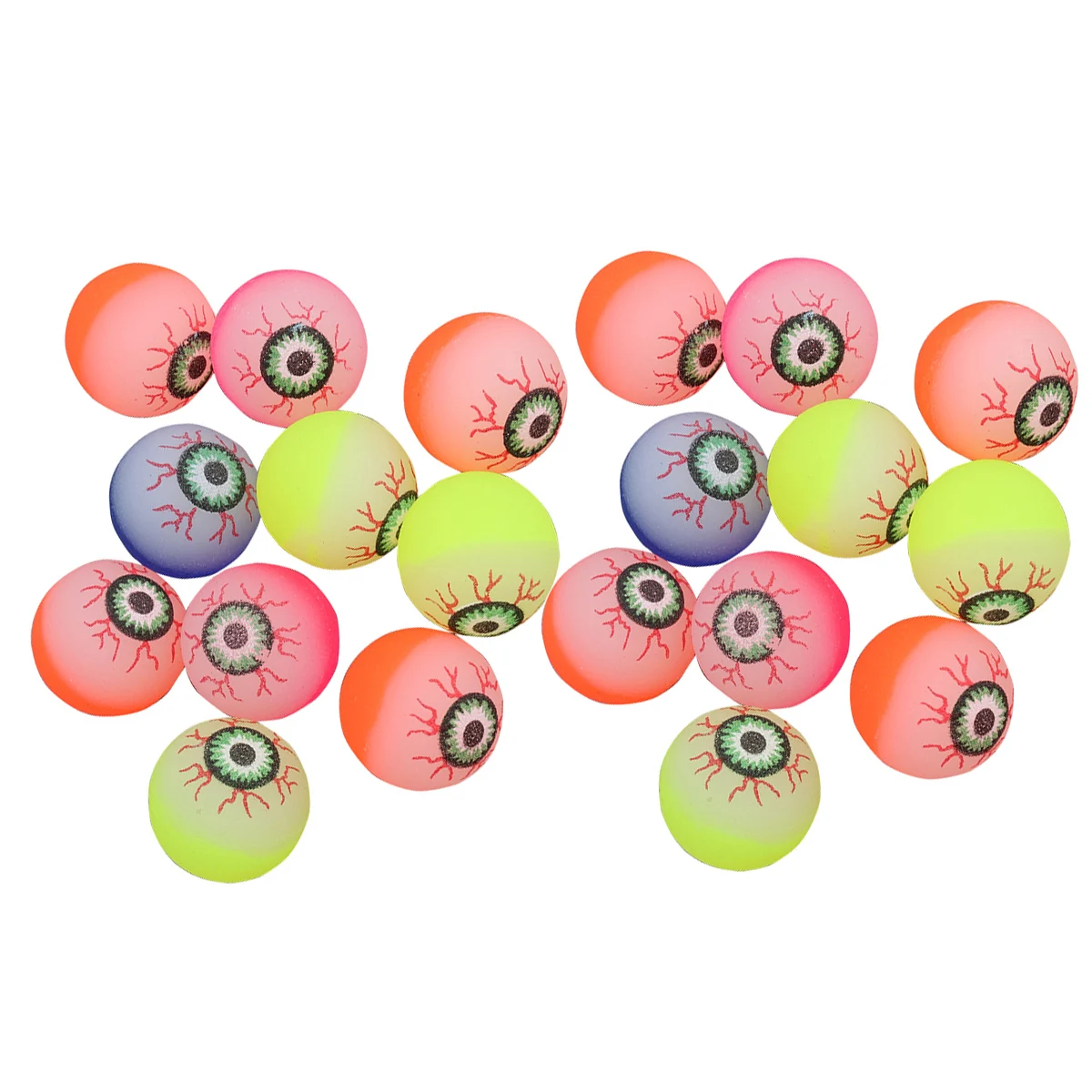 30 pezzi bulbi oculari rimbalzanti bomboniere di Halloween decorazioni forniture trucco dolcetti borse costumi bar premi di carnevale giocattoli danzanti