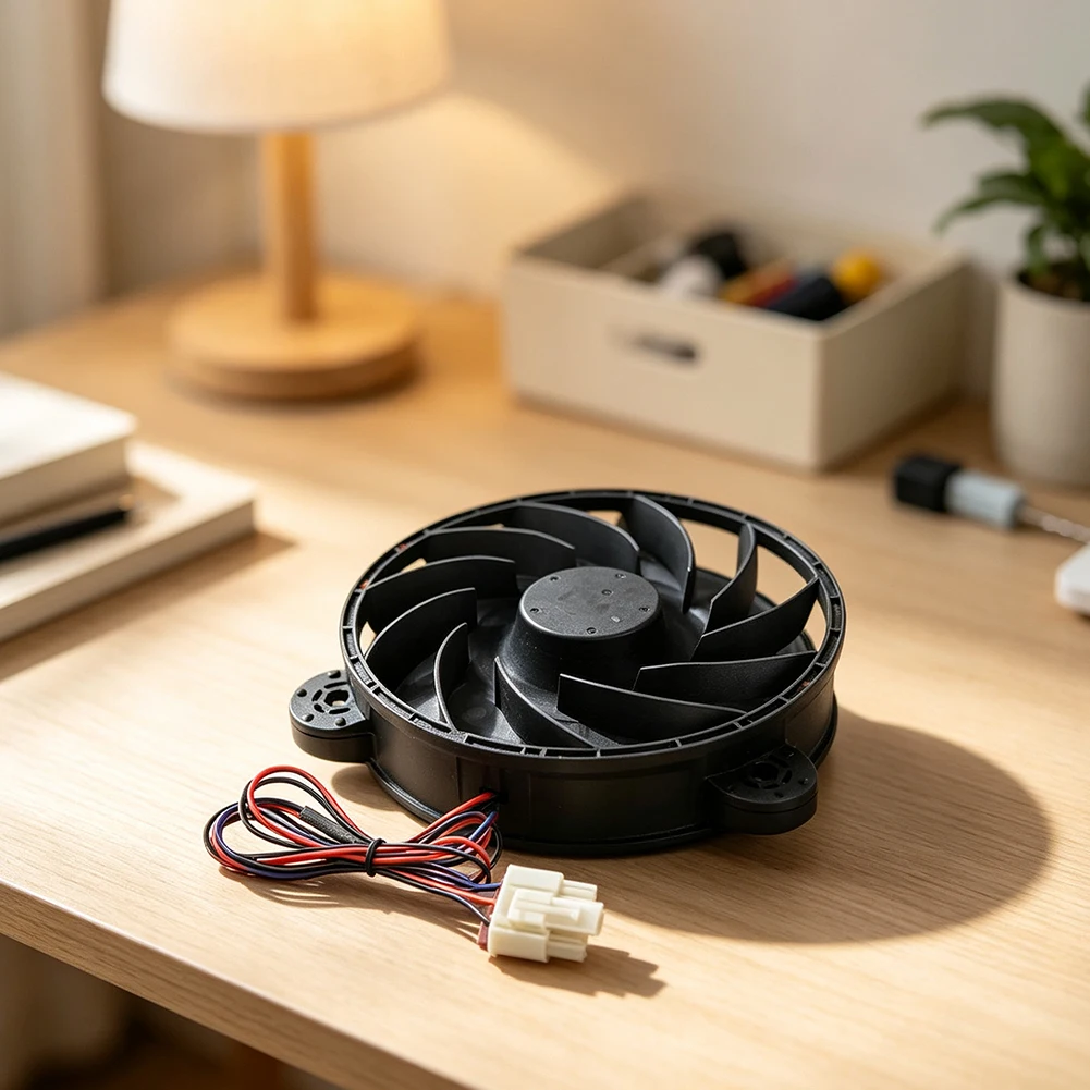 For Hisense-Specific Refrigerator Fan Motor - Low-Noise Air Circulation Consistent Cooling 10x8x5cm Plastic Housing