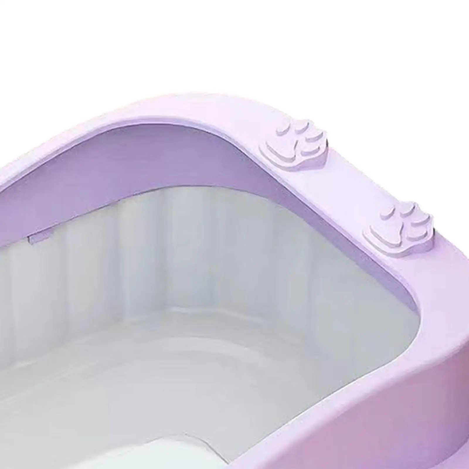 Cat Litter Box for Indoor Cats Pets Supplies High Sides Cat Deep Toilet Cat Bedpan Pet Litter Pan for All Kinds of Cat Litter