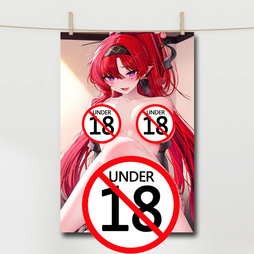 Anime Sexy Girl Manga Poster And Print Cartoon Comic Nude Beauty Canvas Painting Wall Art Mural Room Home Decoration Picture