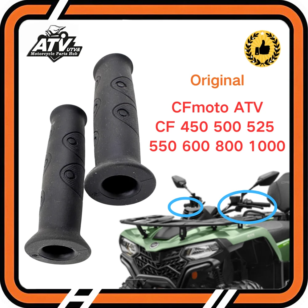 

Original 8060-100001 For CFMOTO ALL MODEL QUAD BIKE CF450 500 520 550 600 800 1000 Handle Grips Cover Handlebar Rubber Cover