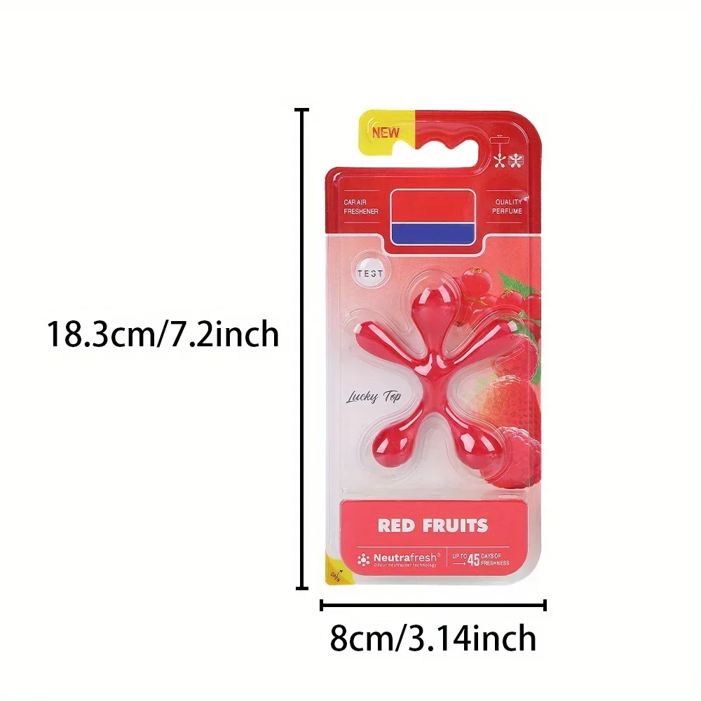 Colorful Silicone Aroma Vent Clip With Hanging Rope Universal Fragrance Holder Multi Scene Air Freshener