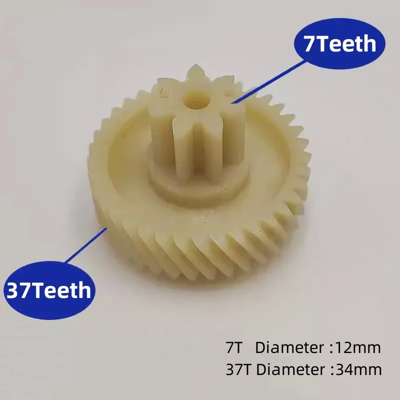 Imagem -03 - Engrenagem de Spur Helicoidal para Shredder 6t33t 7t-37t 9928 33103 14450 T605 Acessórios Originais