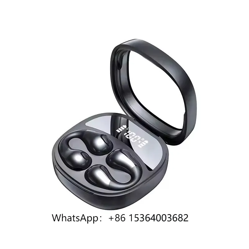 سماعات أذن Tws لاسلكية JR01 مع ميكروفون Tws سماعة أذن للألعاب كبسولة شفافة للبيع بالجملة سماعة رأس رياضية