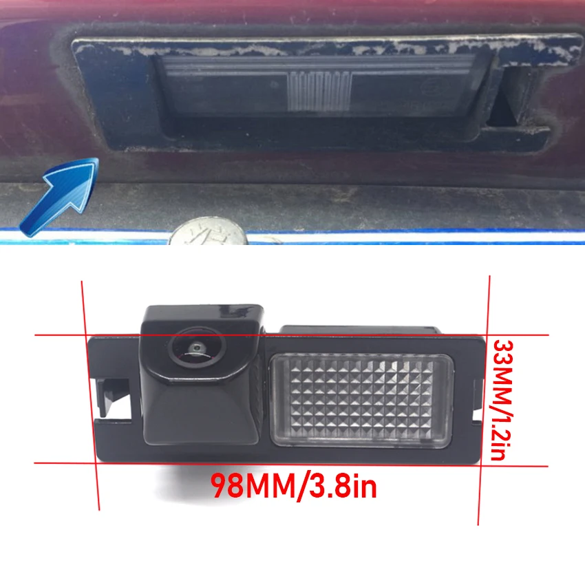 HD 1080p WaterProof IP68 + Wide Angle 140 Degree CCD For Fiat Croma  Bravo Brava Ritmo, Night Vision  Rear View Camera Car R