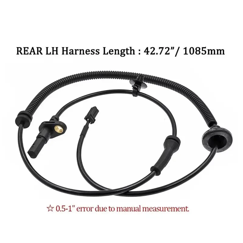 AEE5-4PCS ABS Wheel Speed Sensor Front Rear Left Right For Chery J69 Tiggo 3X J69-3630020 J69-3630010 J69-3630040 J69-3630030