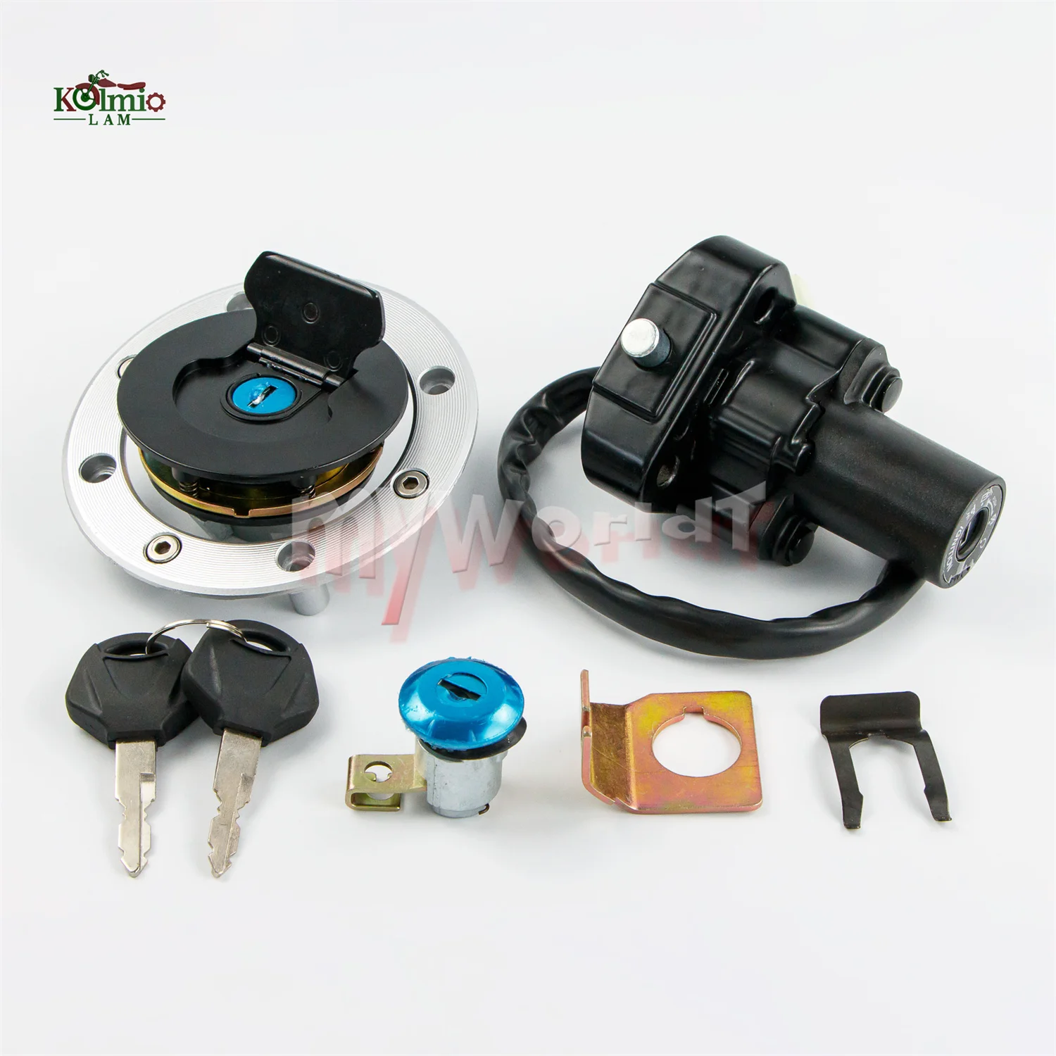 Fit For SUZUKI HAYABUSA GSX1300R 1999 - 2007 Motorcycle Ignition Switch Gas Cap Cover Key Lock Set GSXR 1300 GSX 1300R