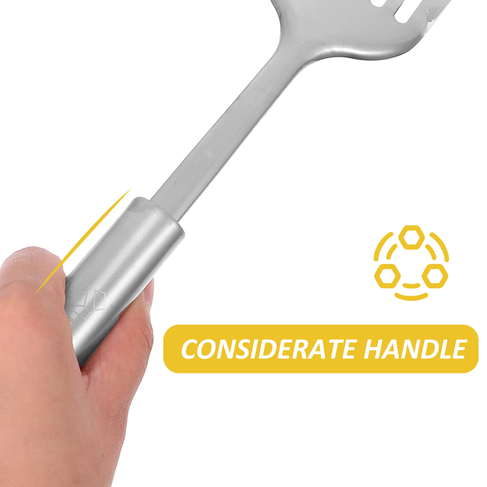 

5 pcs Kitchen Utensils Set Stainless Steel Cooking Tools Corrosion Resistant Practical Home Cookware Gadgets