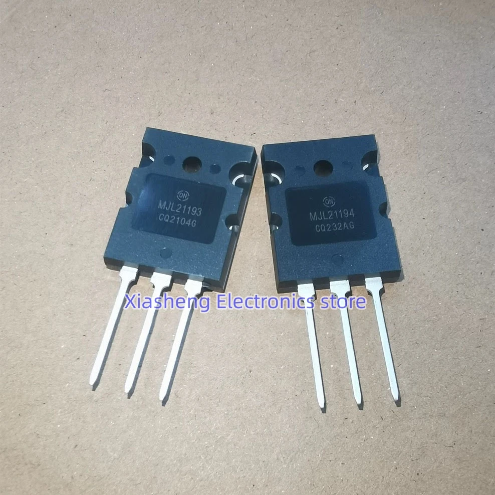 

New Original 1Pair MJL21193 + MJL21194 TO-264 Transistor In Stock Good Quality