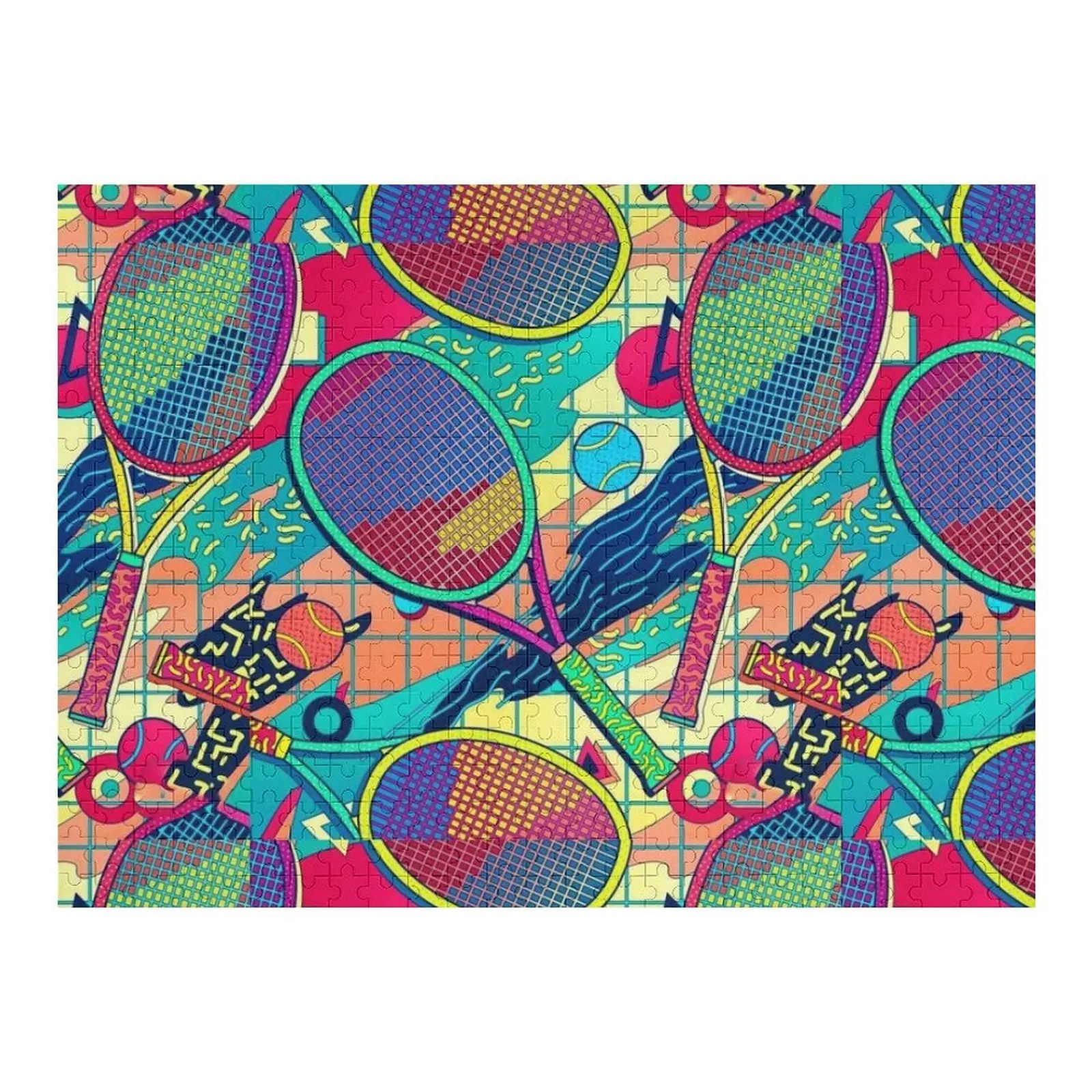 

Tennis Day Jigsaw Puzzle Jigsaw Pieces Adults Personalized Toy Photo Custom Anime Puzzle