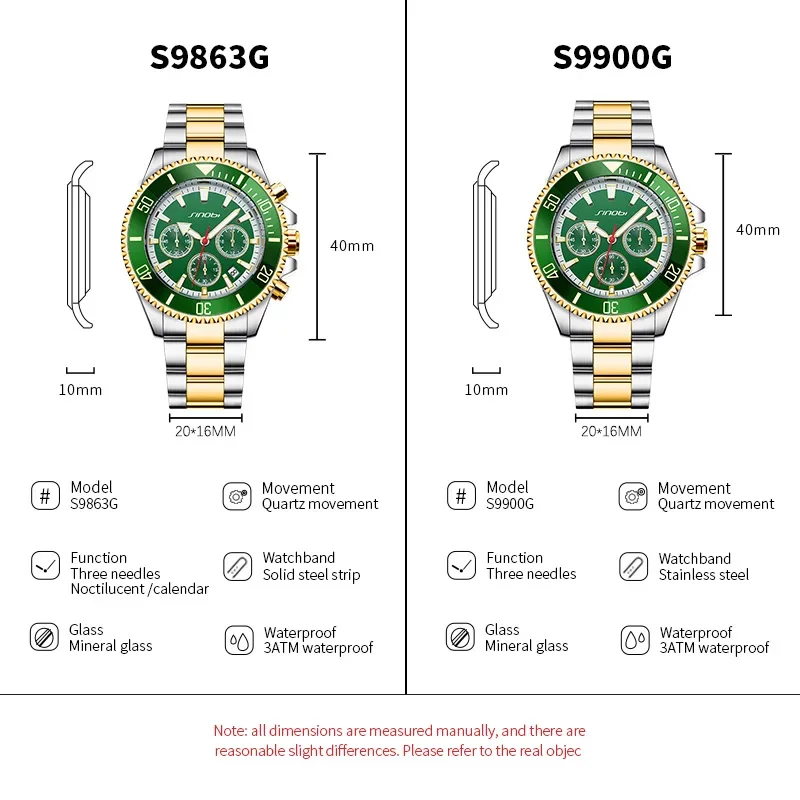 ساعات رجالية فاخرة مقاومة للماء كوارتز Timekeepers ساعات ذات علامة تجارية أنيقة للرجال ساعات متانة من الفولاذ المقاوم للصدأ