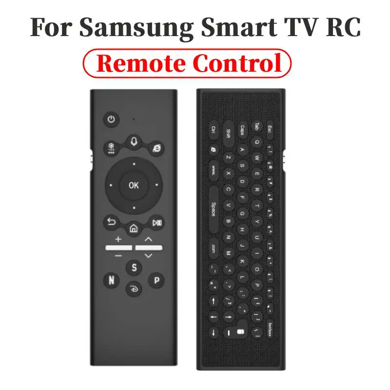 Control remoto de repuesto para televisores inteligentes Samsung, control remoto universal para televisores Samsung con teclado retroiluminado y control por voz