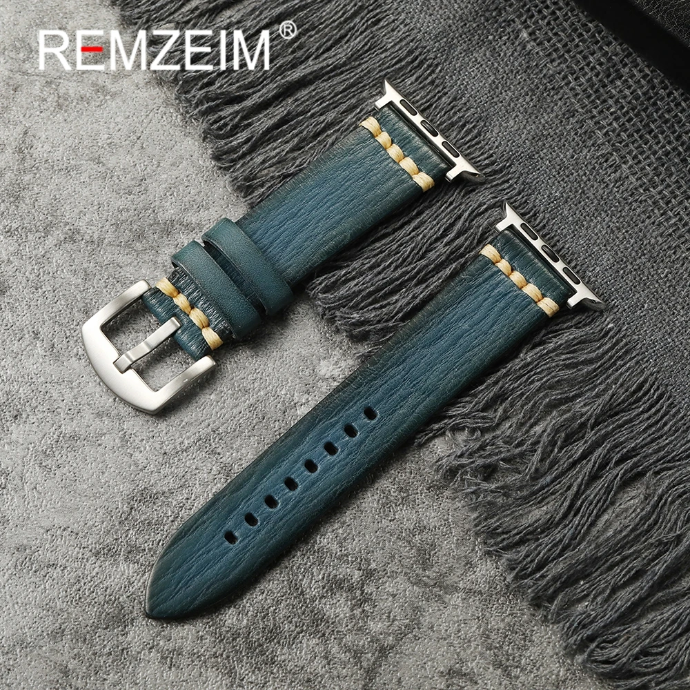 レトロ本革時計ストラップ Apple Watch 10 9 8 7 6 5 4 3 Ultra SE 2 時計バンド iWatch 49/46/45/44/42 ミリメートル 41/40/38 ミリメートル