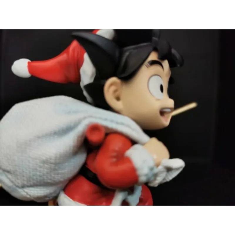 أنيمي نموذج Q-الإصدار عيد الميلاد Wukong يجلس على السحابة وعمل شقلبات، مجموعة صناديق تمثال Wukong الصغيرة #4