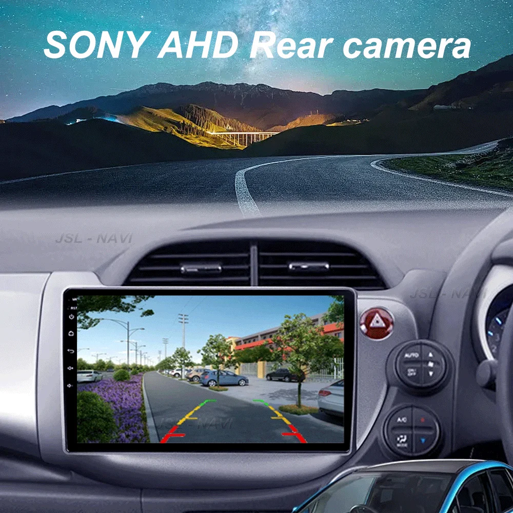 Android 15 Car Radio For Honda Jazz 2 GG 2008 - 2014 Fit 2 GE GP GE 2007 - 2014 RHD Player Multimedia Navigation Stereo GPS