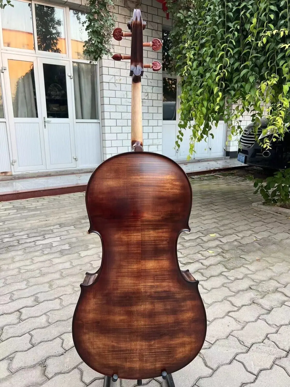 Stradivari style Cello 4/4 Old spruce , 100% Hand - Made with Bag/Bow