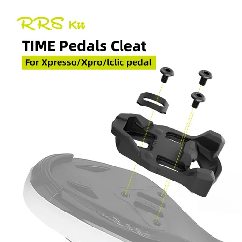 RRSKIT tacos de Pedal de bicicleta tacos de Pedal autoblocantes para tiempo zapatos de Pedal de ciclismo tacos para pedales Xpresso/Xpro/lclic