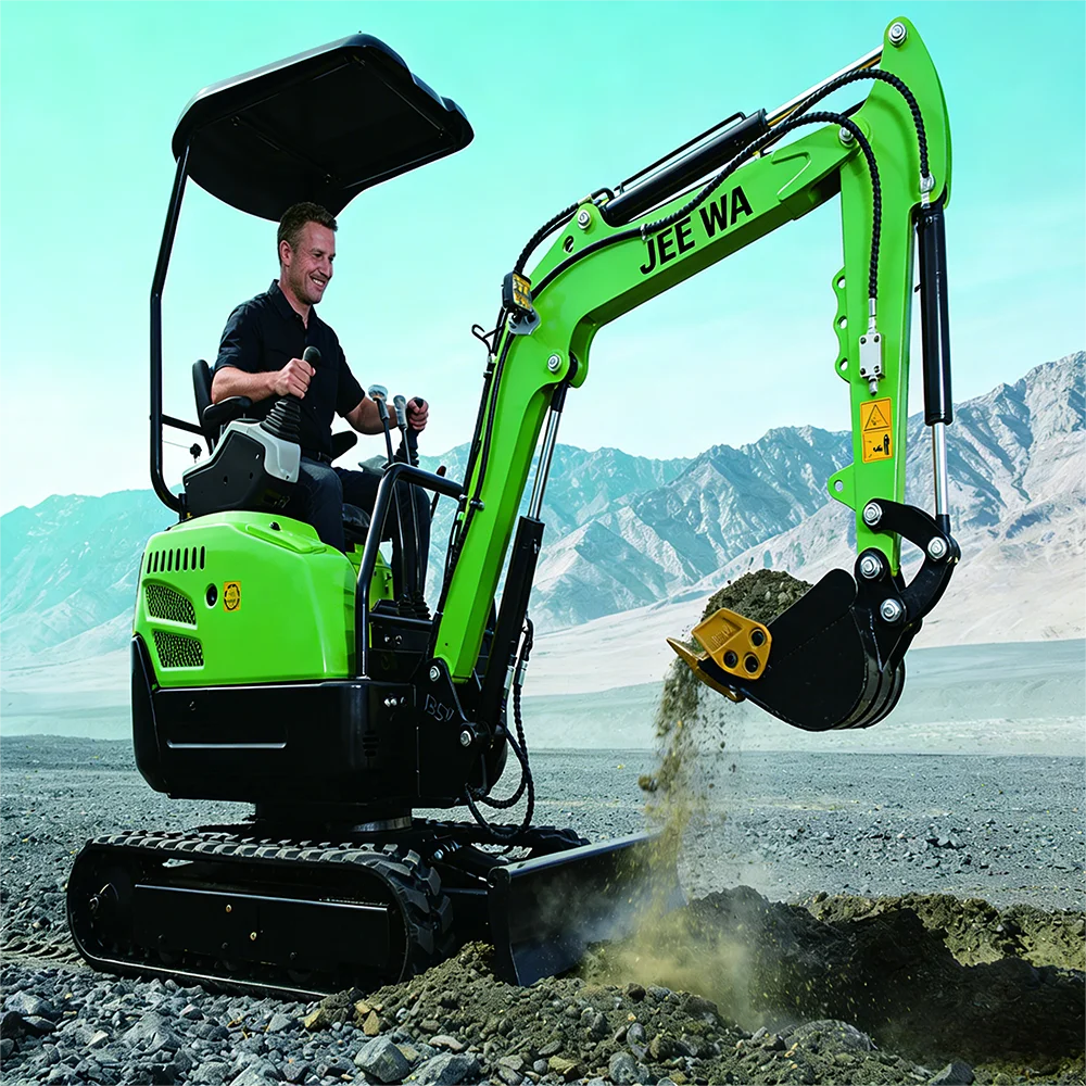 Hot-sell 1.3ton mini excavator Cab kubota engine diesel Euro5 EPA CE crawler small digger excavator china factory low price