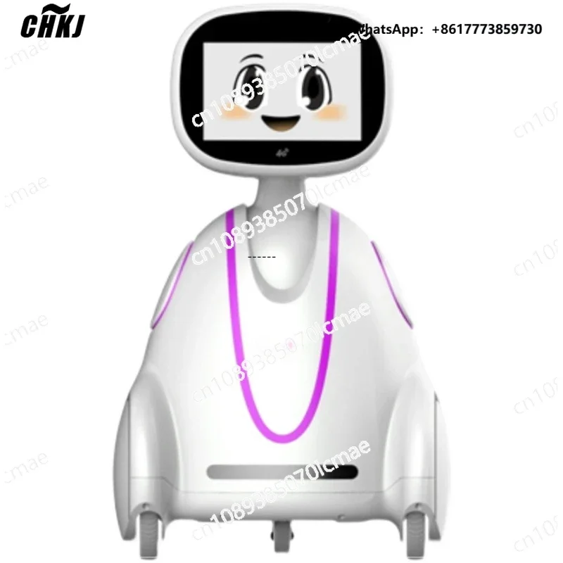

CHKJ Welcome Dialogue and Interactive Promotion of Smart Home, 4G Robots in the Intelligent Front Desk