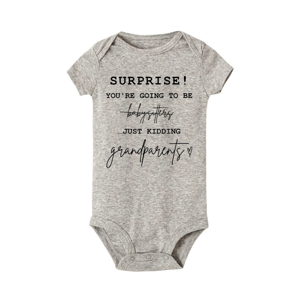 مفاجأة أنت الذهاب لتكون طفل جليسة فقط يقتل الأجداد طباعة رومبير الطفل إعلان الحمل الرضع ارتداءها الزي #3