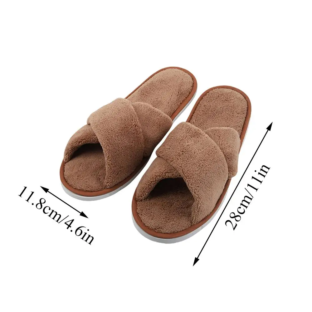 أحذية لوفر شباشب ضيوف مانعة للانزلاق شباشب فندقية مفيدة ملونة فليب فلوب أربعة مواسم عناصر منزلية ناعمة أحذية متينة