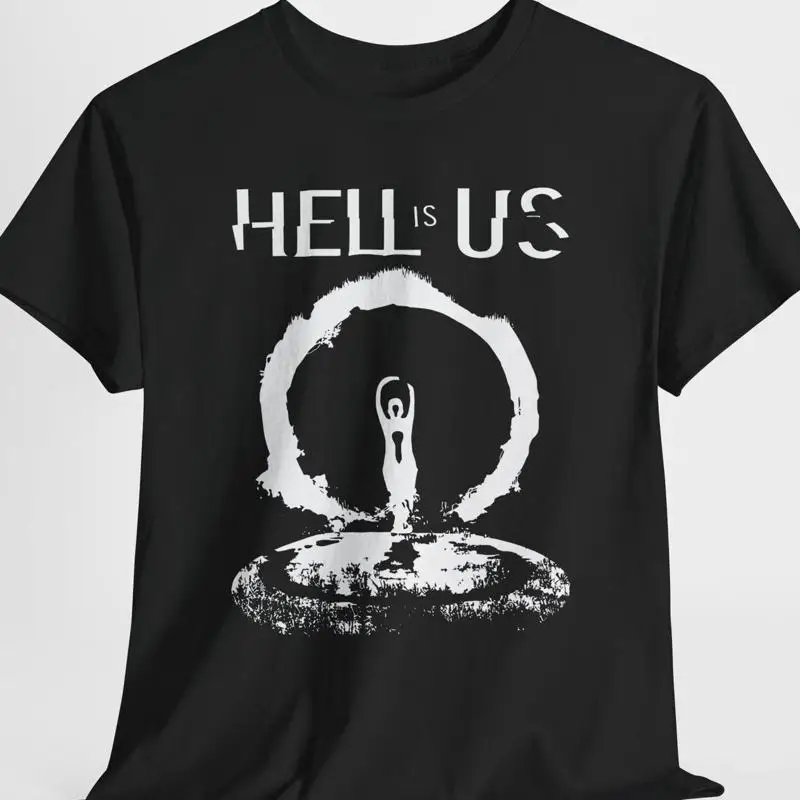 Футболка Hell is Us Научно-фантастический ужас Сопульсная игра Дата объявления 2025 г.
