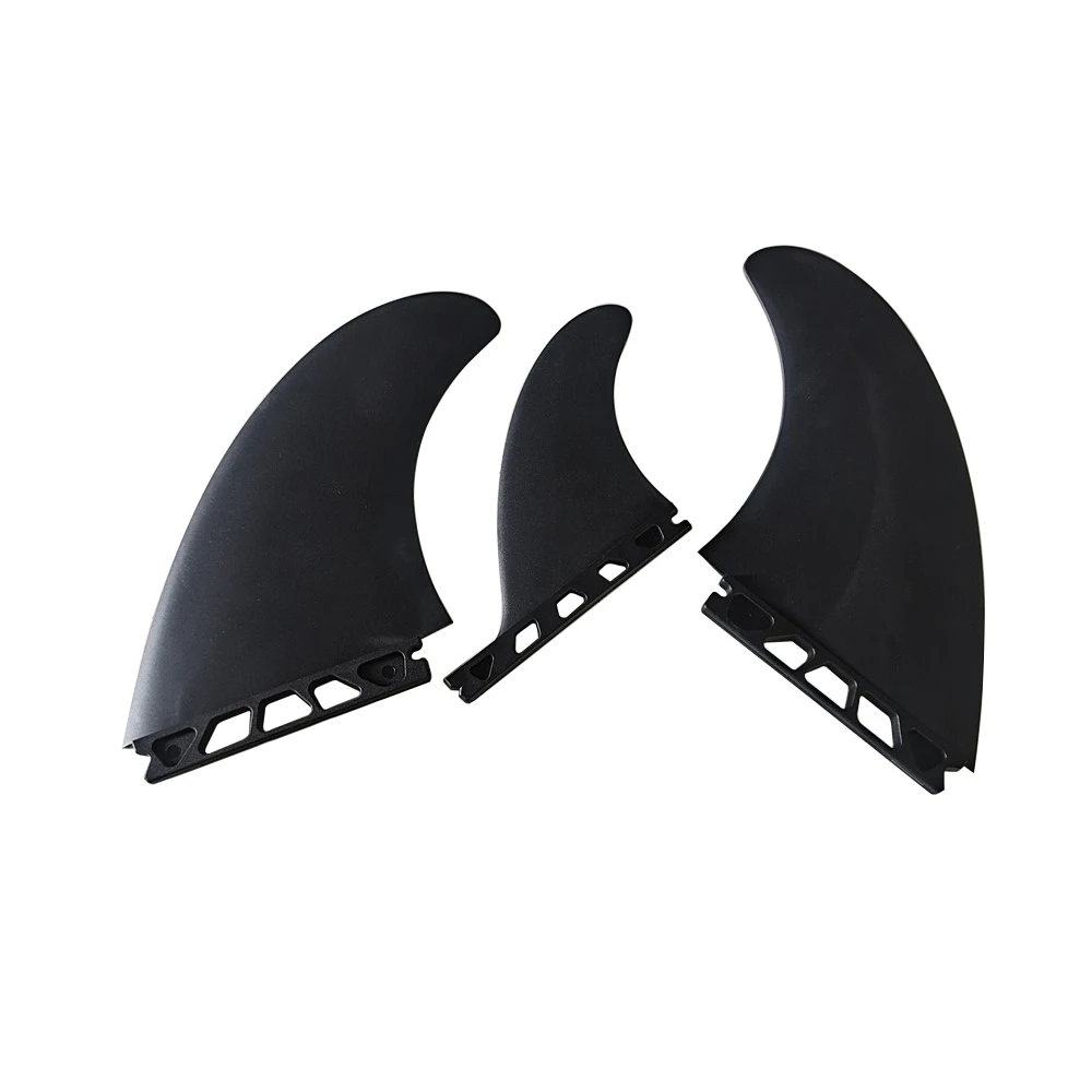 Tri Fins for Surfboard, Nylon Tri Fins for Surfing, Single Tabs Base, Thruster, Performer, Plastic Quillas UPSURF, FUTURE FINS