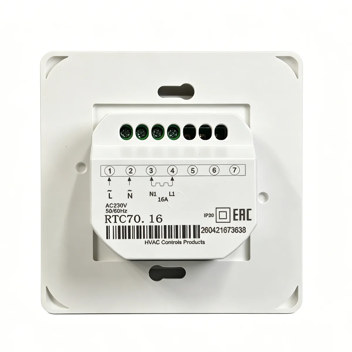 Electric Heating Thermostat RTC70.16 16A 230V Floor Warm Controller With LED Indicator For Home Temperature Regulation Device