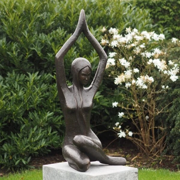 Large Outdoor Bronze Modern Art Figure Statue Contemporary Metal Human Sculpture for Garden Landscape Ornament